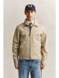 gant ανδρικό αδιάβροχο jacket με κεντημένο λογότυπο regular fit - 7006602 μπεζ