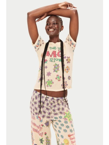 me369 γυναικείο t-shirt με print `juno markers` 