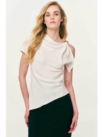 forel γυναικεία μπλούζα ασύμμετρη με ντραπέ σχέδιο 