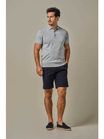 profuomo ανδρική βερμούδα με ελαστική μέση relaxed fit  σε προσφορά