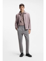 hugo boss ανδρικό παντελόνι chino slim fit `david251d` - 50530886 ανθρακί