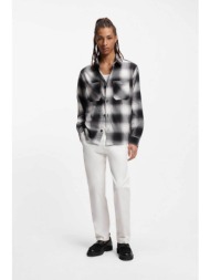 hugo boss ανδρικό παντελόνι chino slim fit `david251d` - 50530886 εκρού