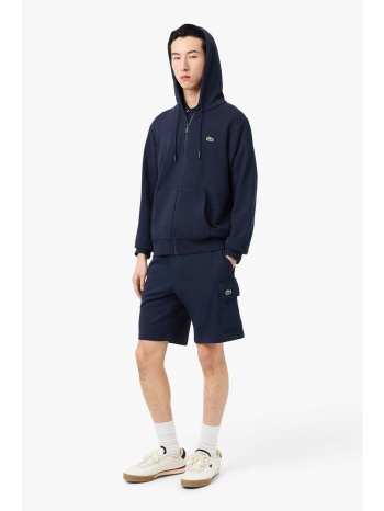 lacoste ανδρική βερμούδα cargo με ελαστική μέση και σε προσφορά