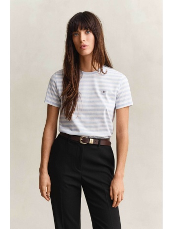 gant γυναικείο t-shirt με ριγέ σχέδιο και κεντημένο σε προσφορά