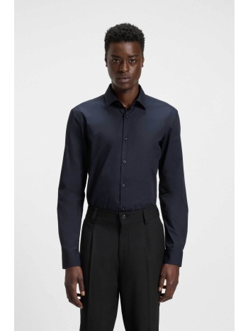 hugo boss ανδρικό πουκάμισο μονόχρωμο `c-jenno` - 50289499