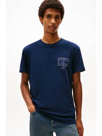 tommy jeans ανδρικό t-shirt με graphic logo print regular σε προσφορά