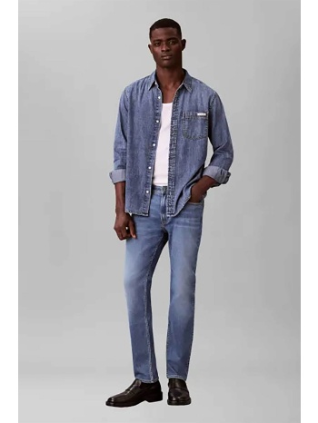 calvin klein jeans ανδρικό τζιν παντελόνι πεντάτσεπο slim σε προσφορά