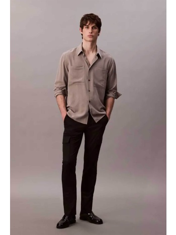 calvin klein ανδρικό cargo παντελόνι slim fit - lv04lc619g σε προσφορά