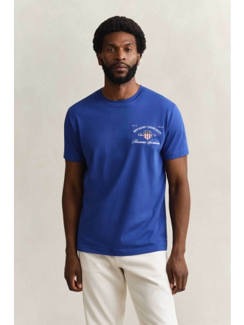 gant ανδρικό t-shirt με graphic logo print regular fit  σε προσφορά