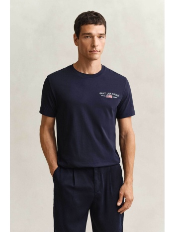 gant ανδρικό t-shirt με graphic logo print regular fit  σε προσφορά
