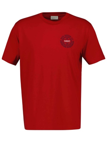 gant ανδρικό t-shirt με graphic logo print regular fit  σε προσφορά