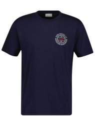 gant ανδρικό t-shirt με graphic logo print regular fit - 2003402 μπλε σκούρο