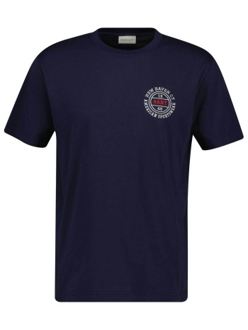 gant ανδρικό t-shirt με graphic logo print regular fit  σε προσφορά