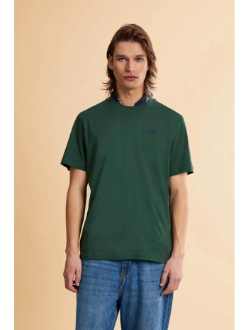 la martina ανδρικό t-shirt με κεντημένο λογότυπο regular σε προσφορά