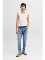 jack & jones ανδρικό τζιν παντελόνι πεντάτσεπο relaxed fit `jjimike` - 12289824 denim blue