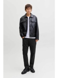 jack & jones ανδρικό τζιν παντελόνι πεντάτσεπο regular fit - 12293328 μαύρο