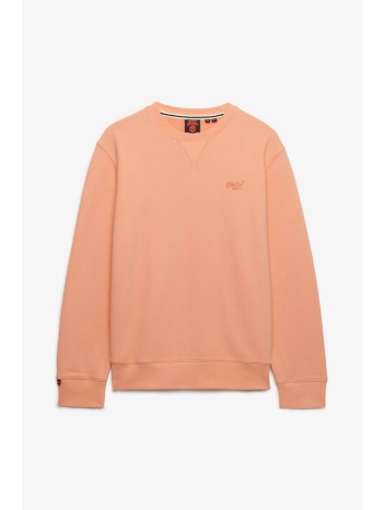 superdry ανδρική μπλούζα φούτερ με κεντημένο λογότυπο σε προσφορά
