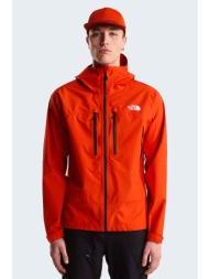 the north face ανδρικό αδιάβροχο μπουφάν με κουκούλα και λογότυπο standard fit `antora` - nf0a8esag6