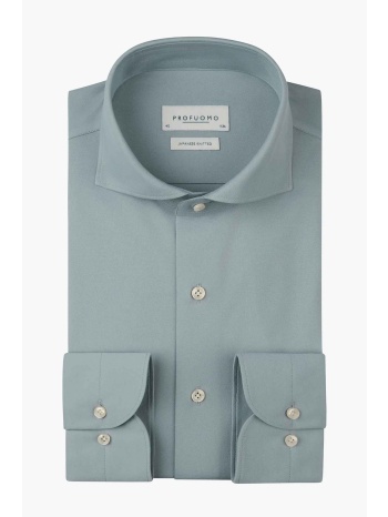 profuomo ανδρικό πουκάμισο μονόχρωμο slim fit - ppxh10032h σε προσφορά