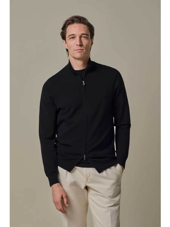 profuomo ανδρική πλεκτή ζακέτα με ψηλό λαιμό regular fit  σε προσφορά
