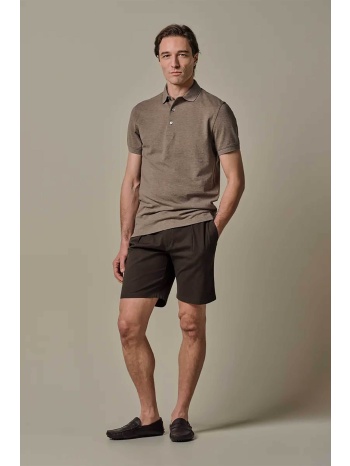 profuomo ανδρική βερμούδα με ελαστική μέση relaxed fit  σε προσφορά