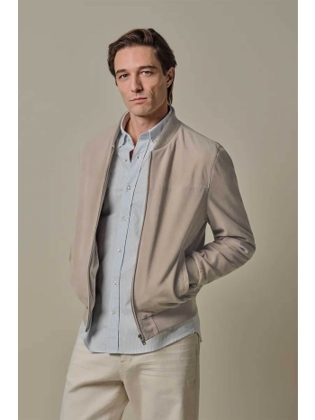 profuomo ανδρικό suede bomber jacket normal fit  σε προσφορά