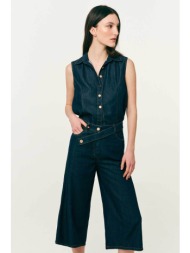 forel γυναικείο denim γιλέκο - 082.41.01.010 μπλε σκούρο