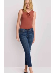 kocca γυναικείο τζιν παντελόνι πεντάτσεπο cropped skinny fit `germar` - p26ppd8400abun0000 denim blu
