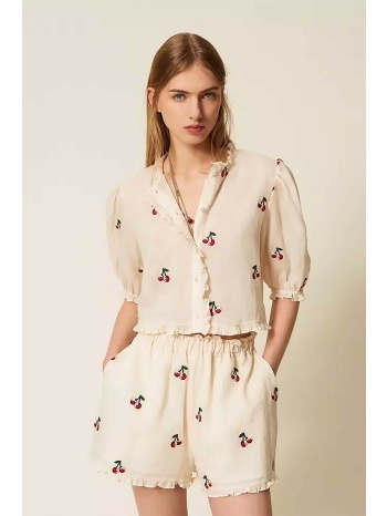 twinset γυναικείο πουκάμισο με all-over print - 261tt2420 σε προσφορά