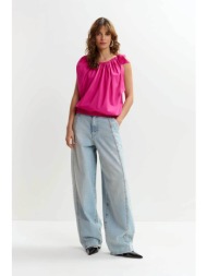 essentiel antwerp γυναικείο τζιν παντελόνι με στρας `jawel` - jawel denim blue