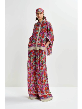essentiel antwerp γυναικείο παντελόνι με floral print σε προσφορά