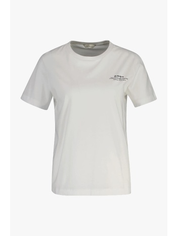 gant γυναικείο t-shirt με logo print regular fit - 4201487 σε προσφορά