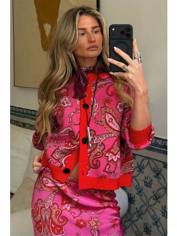 never fully dressed γυναικεία ζακέτα με paisley σχέδιο σε προσφορά