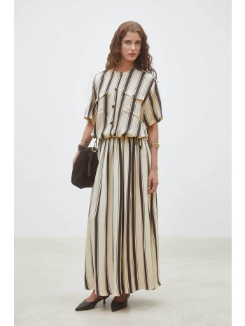 suncoo paris γυναικεία maxi φούστα ριγέ `fidji` - c05227e26 σε προσφορά