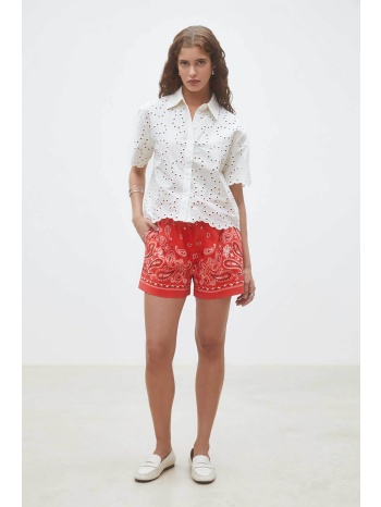 suncoo paris γυναικείο σορτς με bandana print `bahia`  σε προσφορά