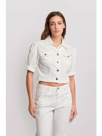 kocca γυναικείο denim jacket cropped `bakari`  σε προσφορά