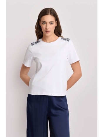 kocca γυναικείο t-shirt με διακοσμητικές πέτρες σε προσφορά