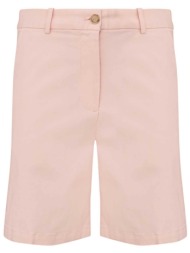 gant γυναικεία βερμούδα chino regular fit - 4020130 ροζ ανοιχτό