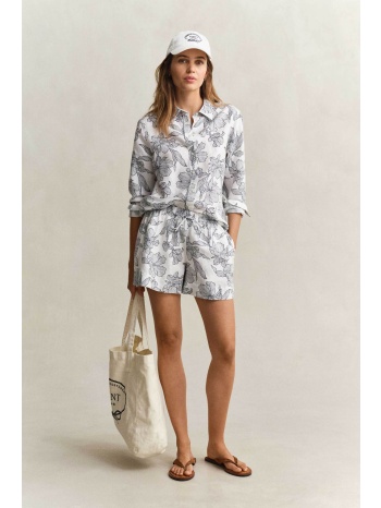 gant γυναικεία βερμούδα με floral print και ελαστική μέση σε προσφορά