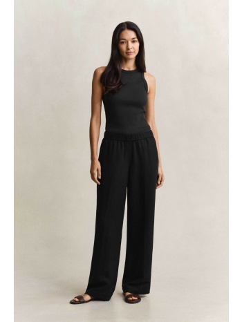 gant γυναικείο παντελόνι με ελαστική μέση relaxed fit  σε προσφορά