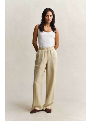 gant γυναικείο παντελόνι με ελαστική μέση relaxed fit  σε προσφορά