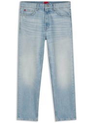 hugo boss ανδρικό τζιν παντελόνι tapered fit `ηugο 838` - 50560264 denim blue ανοιχτό
