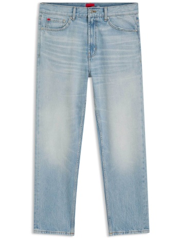 hugo boss ανδρικό τζιν παντελόνι tapered fit `ηugο 838`  σε προσφορά