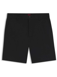 hugo boss ανδρική chino βερμούδα slim fit `genar 261s` - 50567293 μαύρο