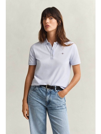 gant γυναικεία μπλούζα πόλο πικέ με λογότυπο regular fit  σε προσφορά