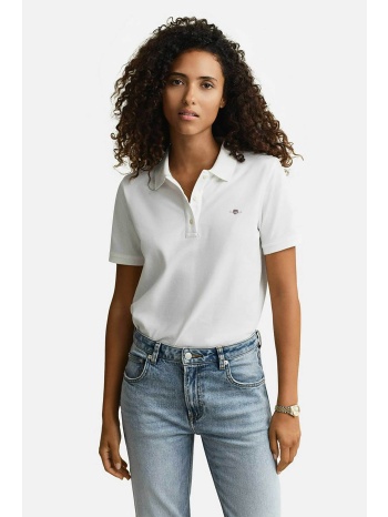 gant γυναικεία μπλούζα πόλο πικέ με λογότυπο regular fit  σε προσφορά