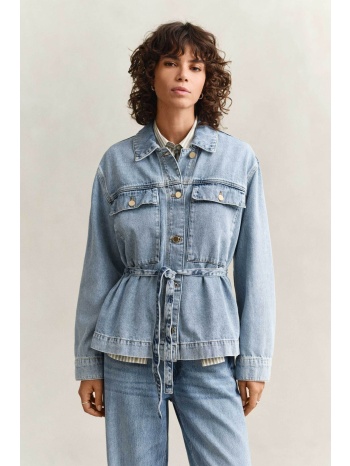 gant γυναικείο denim jacket relaxed fit - 4700408 denim σε προσφορά