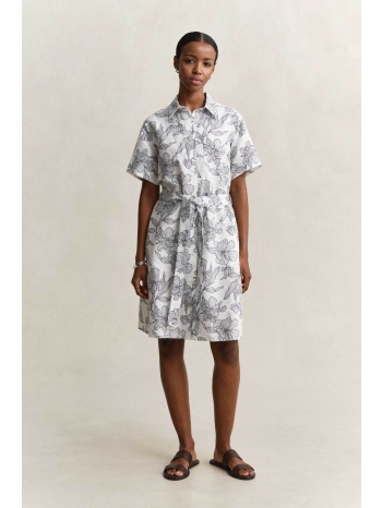 gant γυναικείο mini φόρεμα σεμιζιέ με floral print regular σε προσφορά