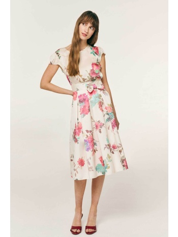 forel γυναικεία φούστα midi floral - 082.00.01.003 πολύχρωμο