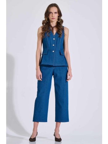 bill cost γυναικείο denim γιλέκο - 10-200200-0 denim blue σε προσφορά